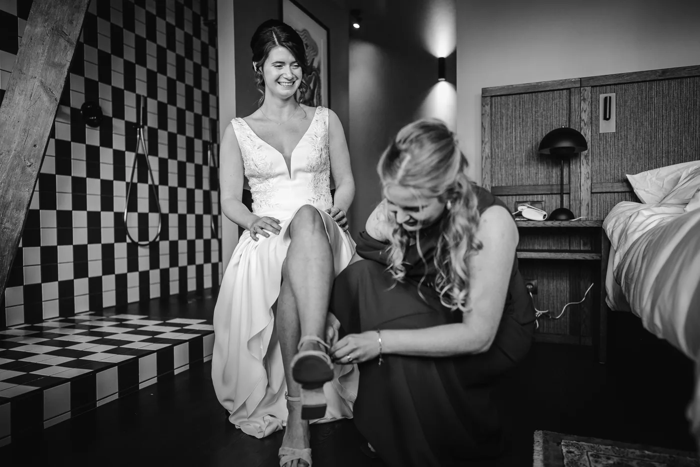 Lotte & Nick, bruiloft bij Restaurant ’t Misverstant, Vught, foto 17