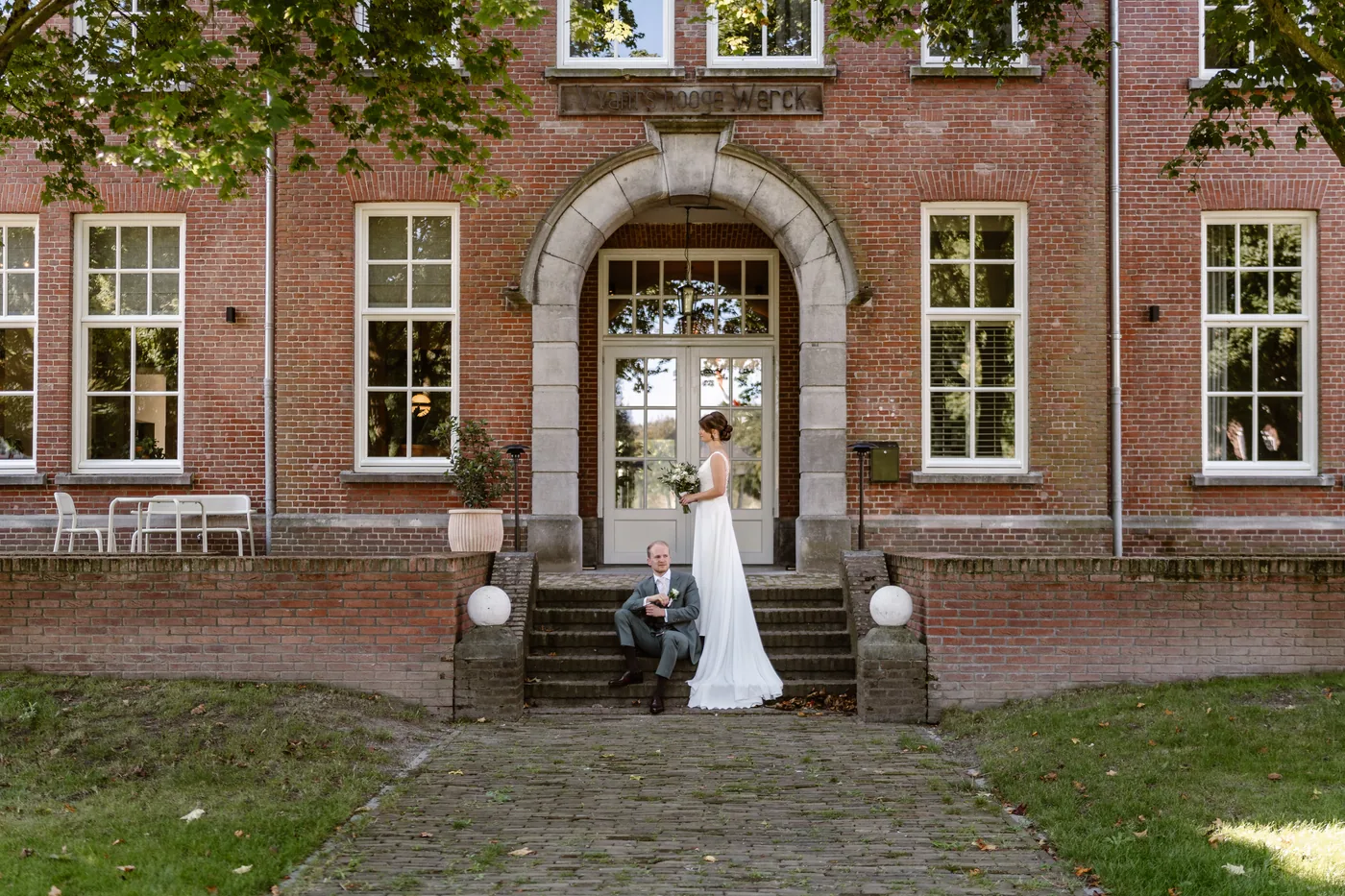 Lotte & Nick, bruiloft bij Restaurant ’t Misverstant, Vught, foto 23