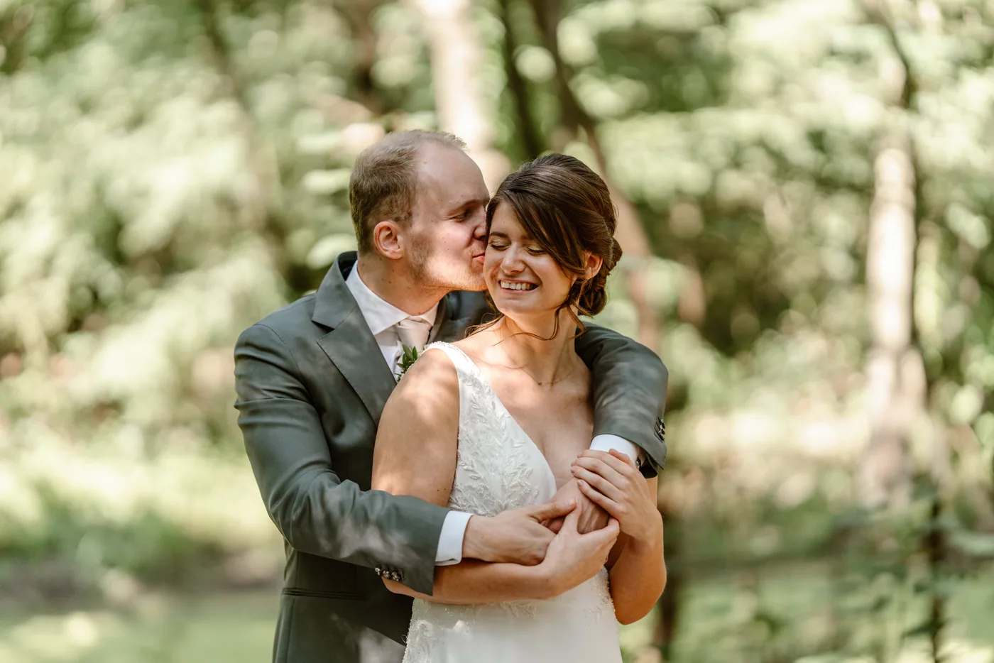 Lotte & Nick, trouwfotografie bij Restaurant ’t Misverstant in Vught