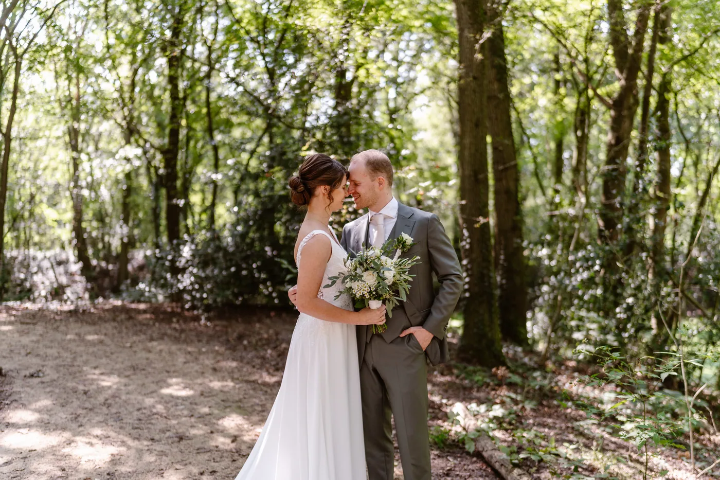 Lotte & Nick, bruiloft bij Restaurant ’t Misverstant, Vught, foto 26