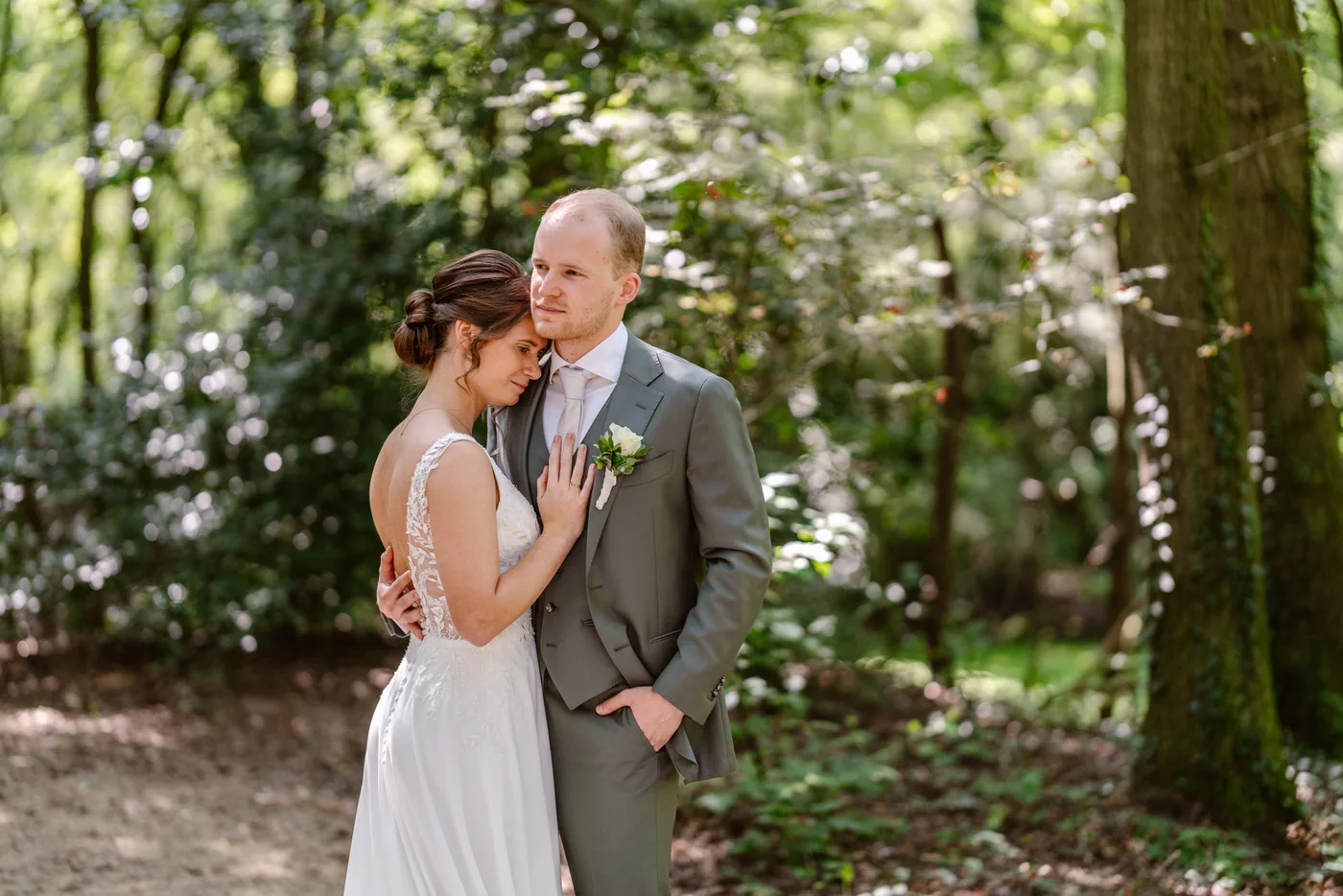 Lotte & Nick, bruiloft bij Restaurant ’t Misverstant, Vught