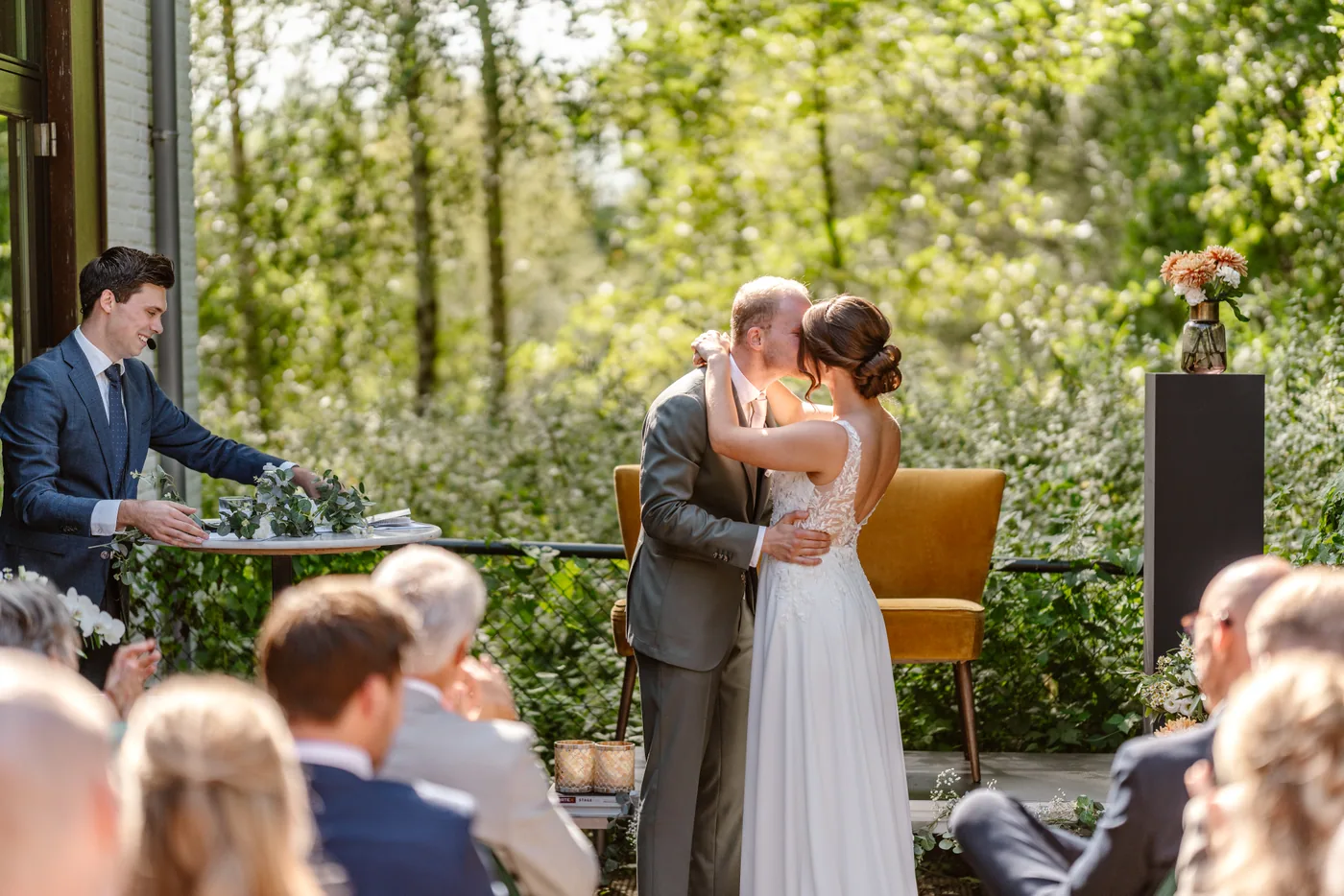 Lotte & Nick, bruiloft bij Restaurant ’t Misverstant, Vught, foto 41