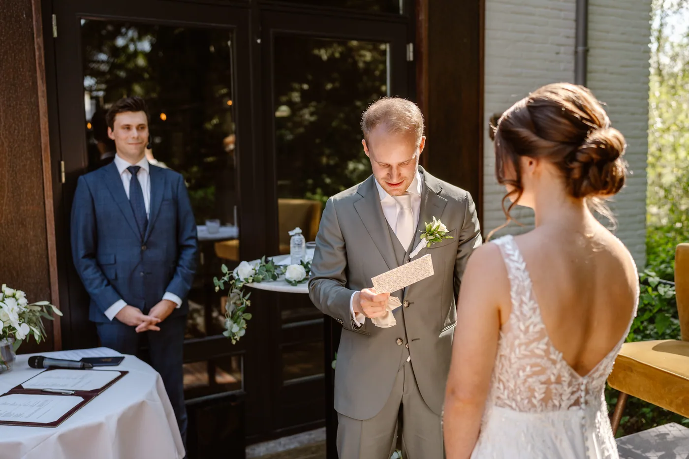 Lotte & Nick, bruiloft bij Restaurant ’t Misverstant, Vught, foto 42