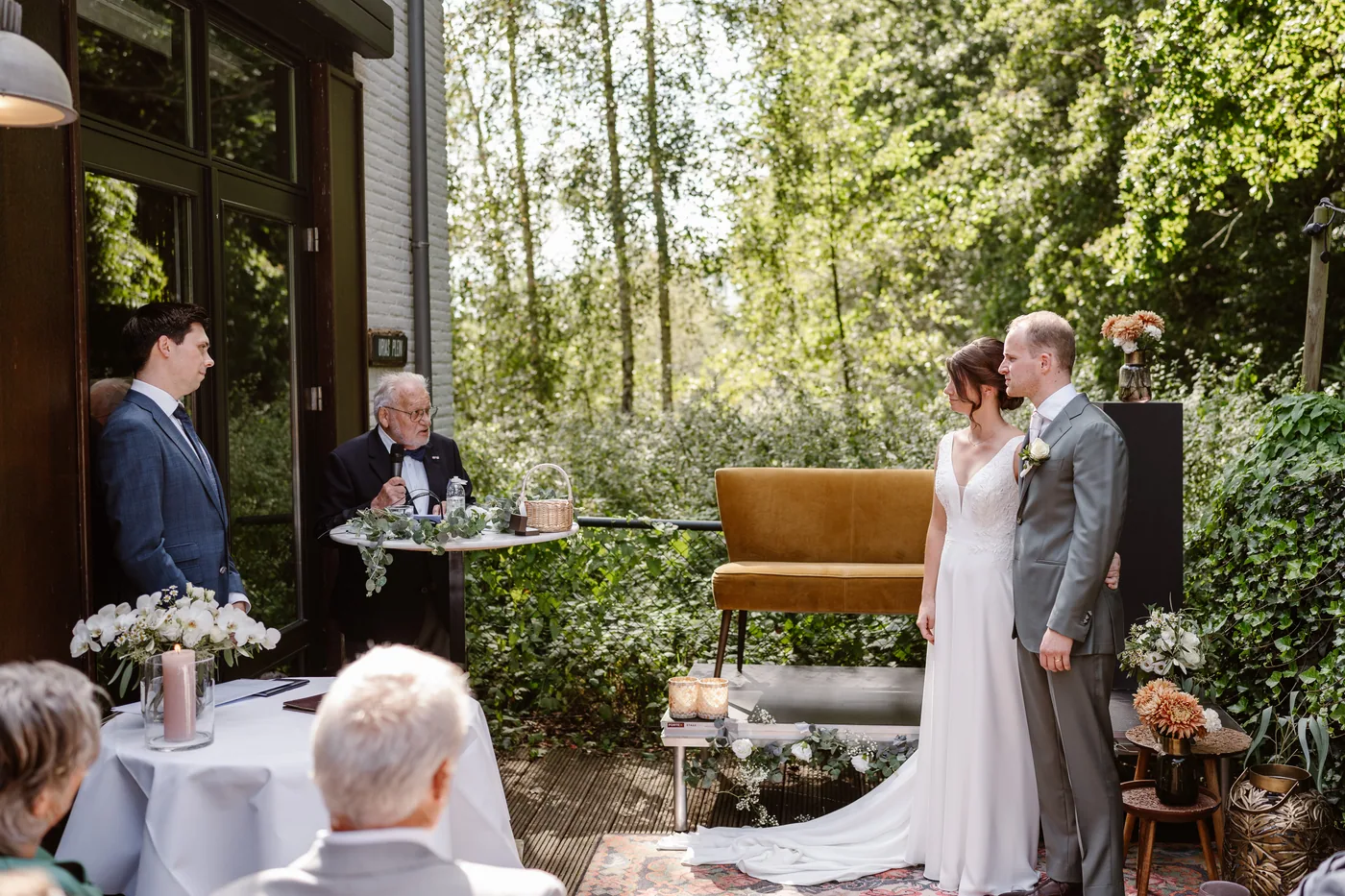 Lotte & Nick, bruiloft bij Restaurant ’t Misverstant, Vught, foto 45