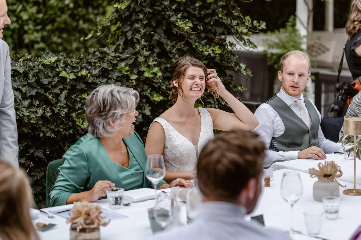 Lotte & Nick, bruiloft bij Restaurant ’t Misverstant, Vught, foto 59