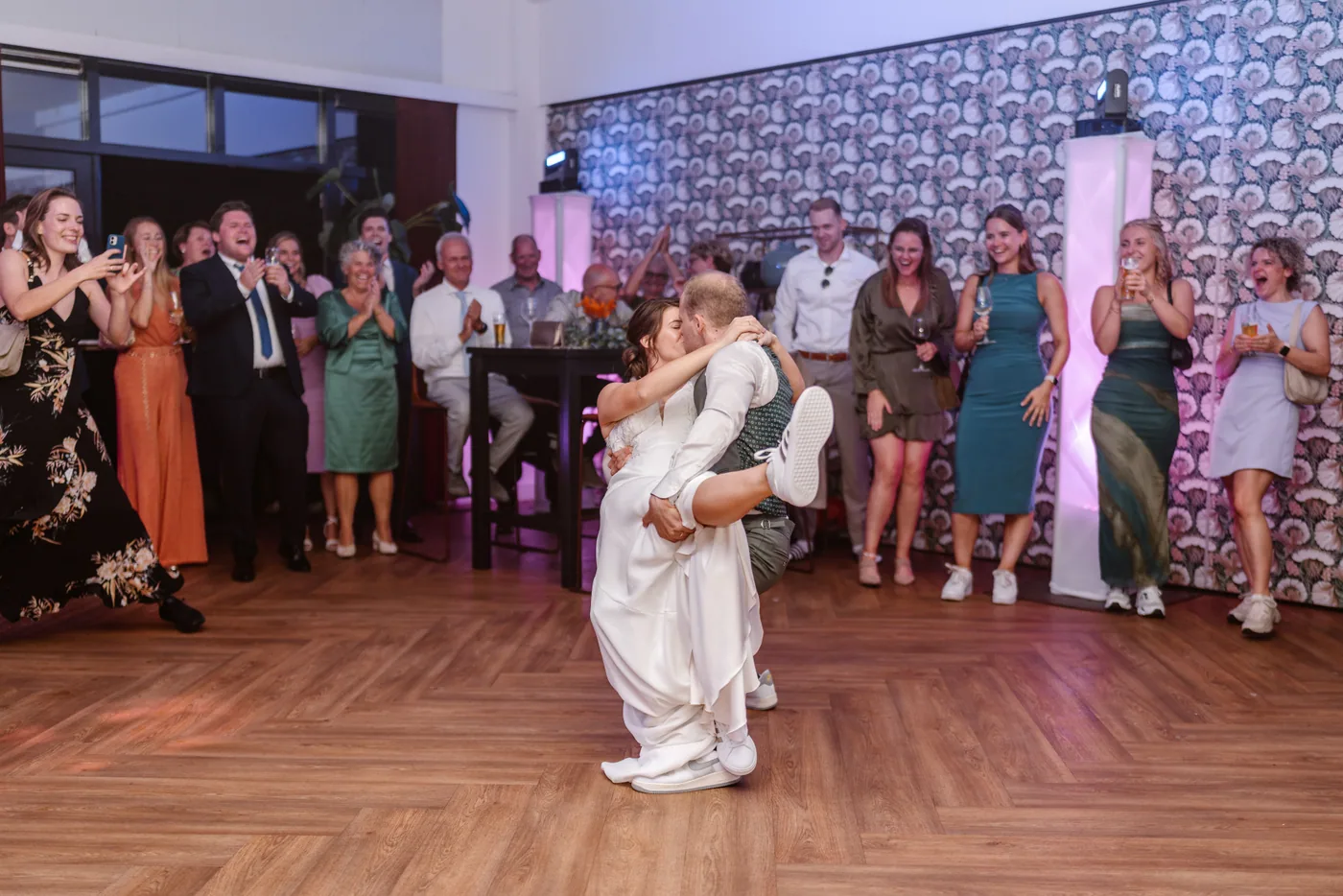 Lotte & Nick, bruiloft bij Restaurant ’t Misverstant, Vught, foto 82