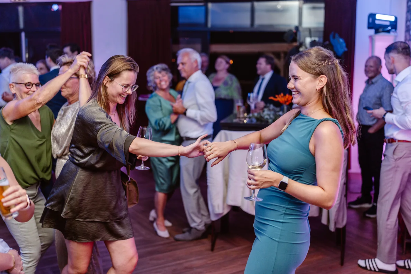 Lotte & Nick, bruiloft bij Restaurant ’t Misverstant, Vught, foto 86