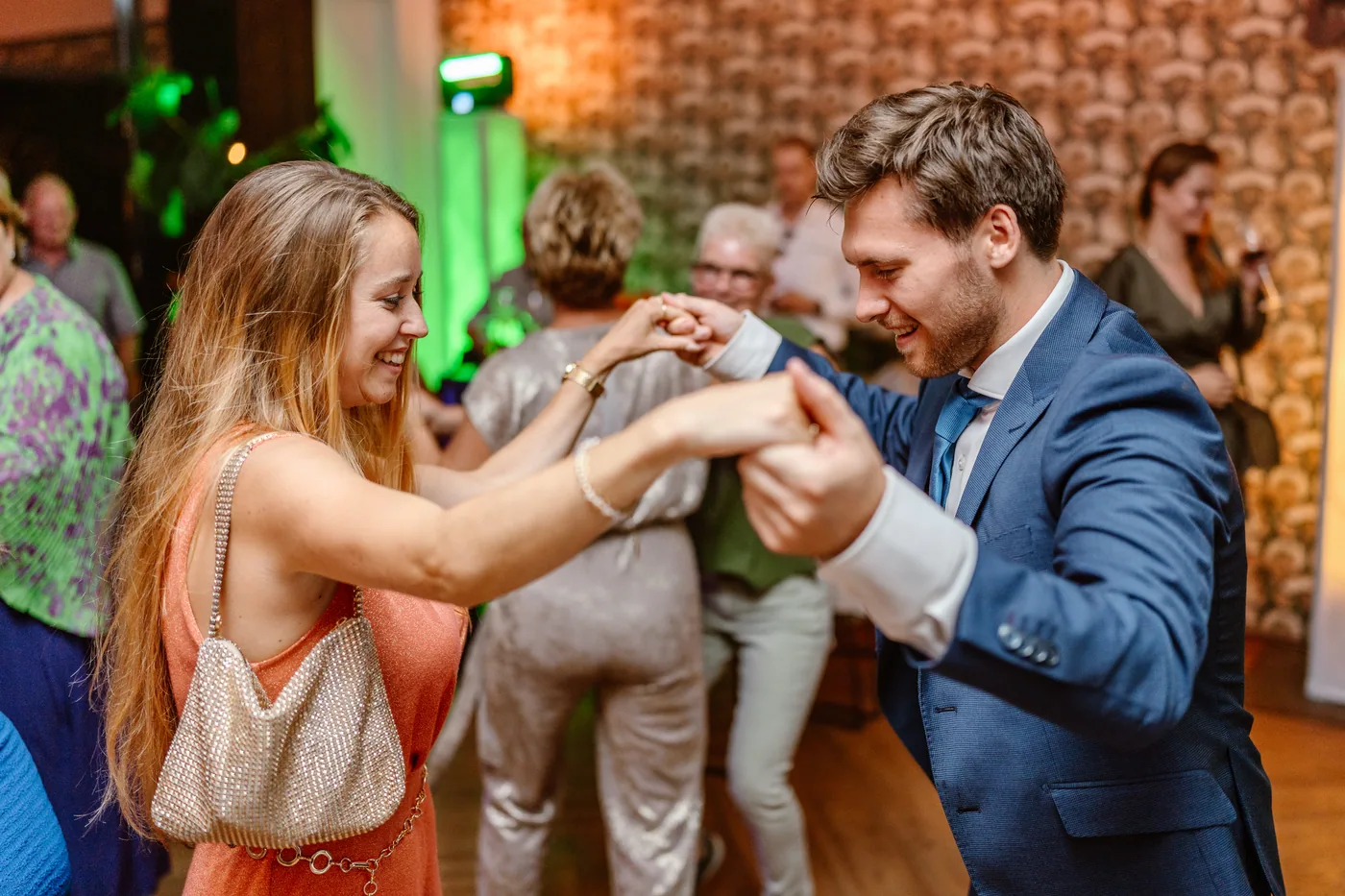 Lotte & Nick, bruiloft bij Restaurant ’t Misverstant, Vught, foto 87