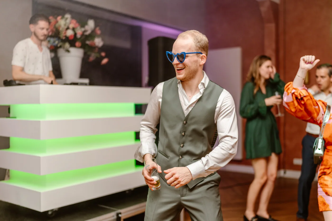 Lotte & Nick, bruiloft bij Restaurant ’t Misverstant, Vught, foto 98