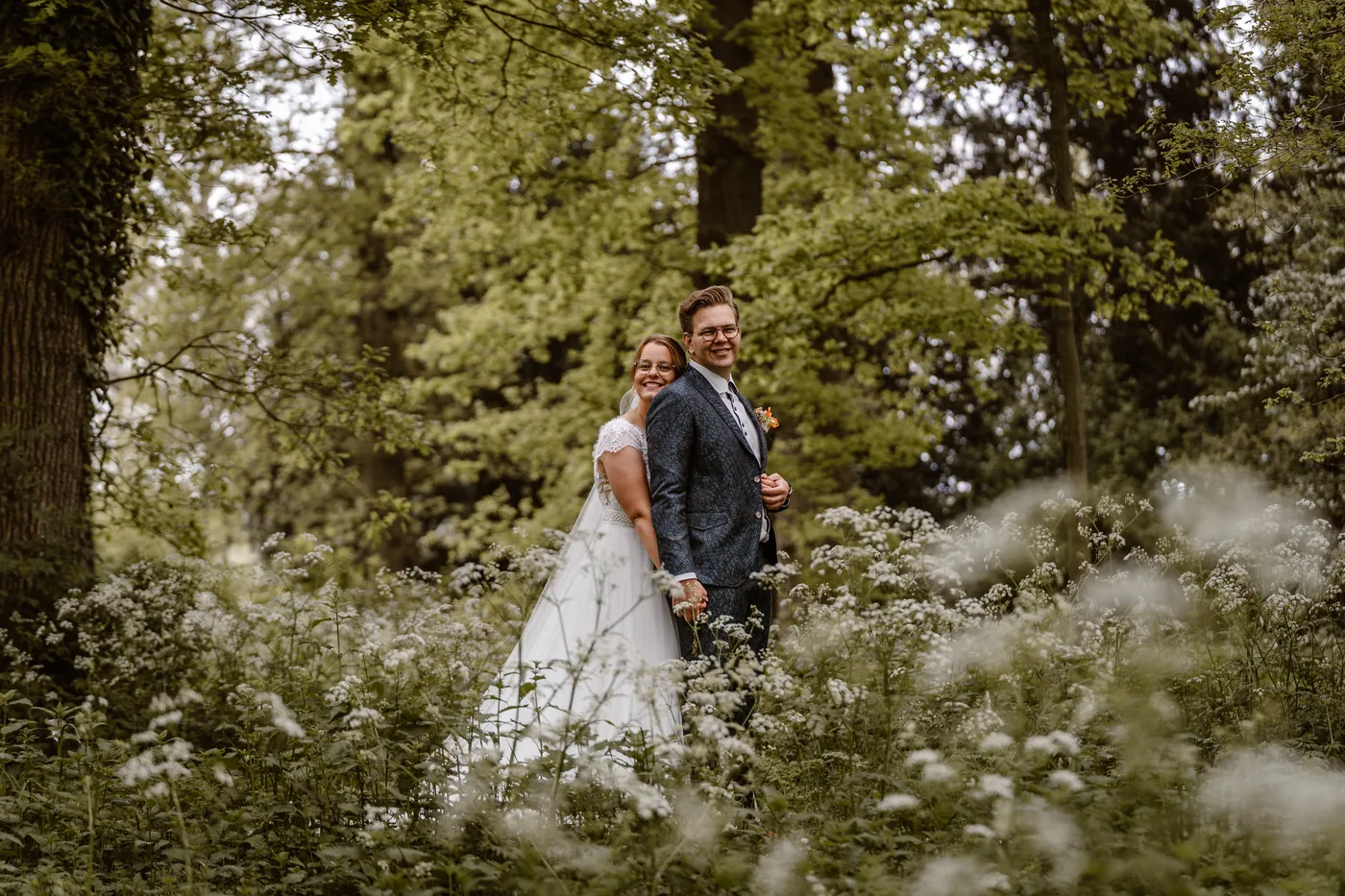 Robert-Jan & Melanie, bruiloft bij Buitenplaats Amerongen, foto 37