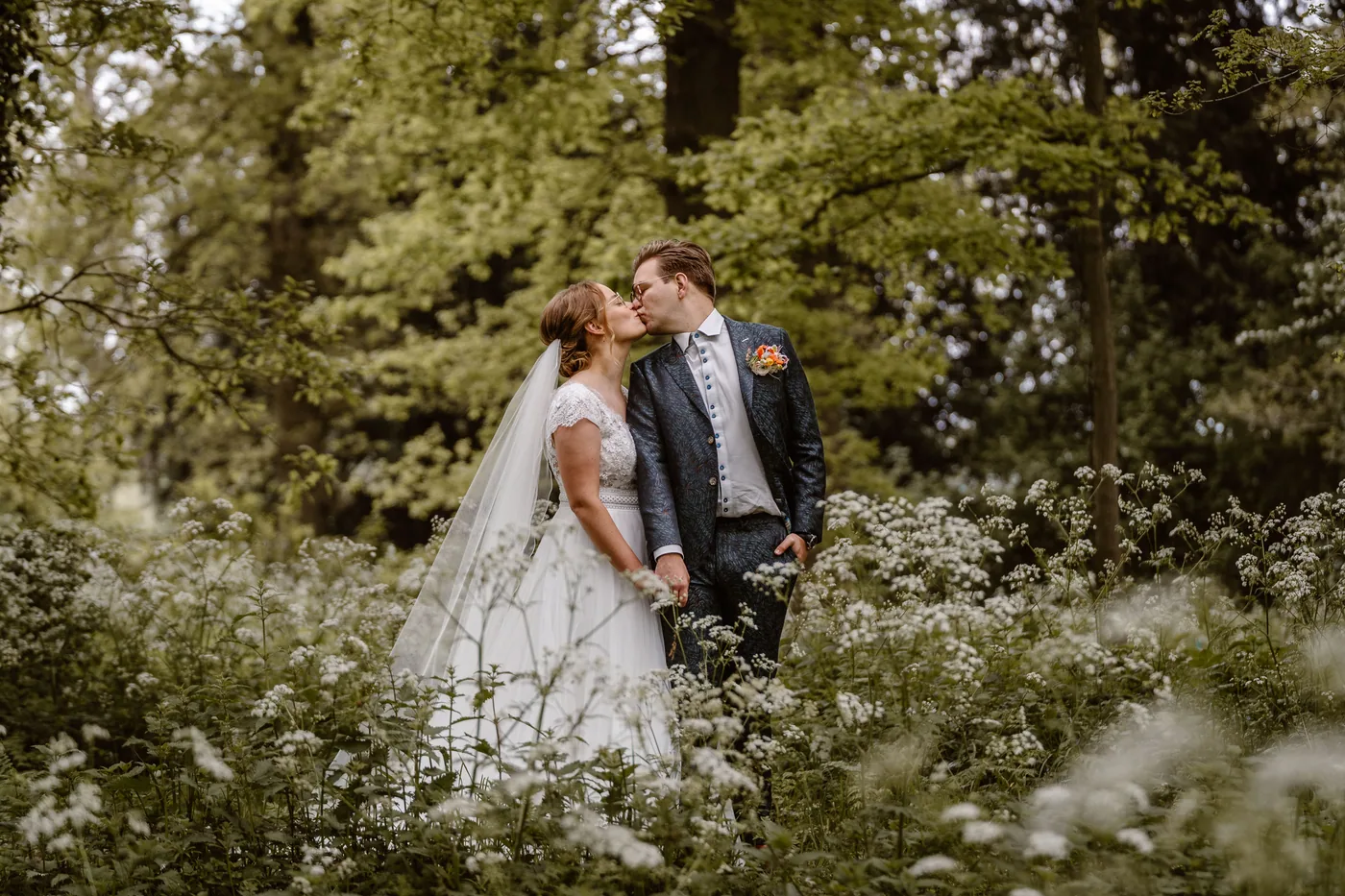Robert-Jan & Melanie, bruiloft bij Buitenplaats Amerongen, foto 38