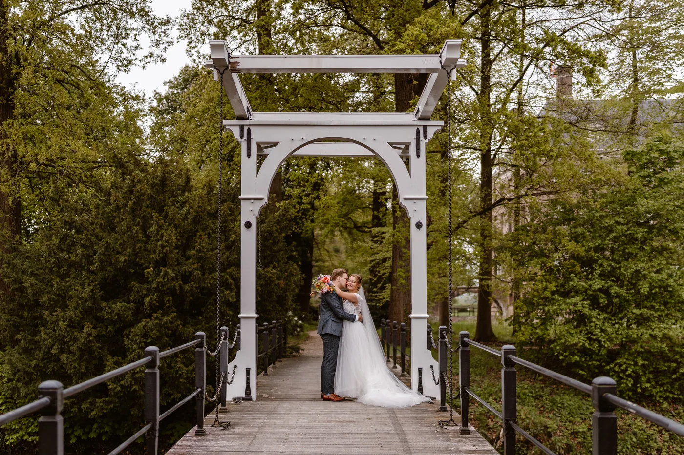 Robert-Jan & Melanie, bruiloft bij Buitenplaats Amerongen, foto 39