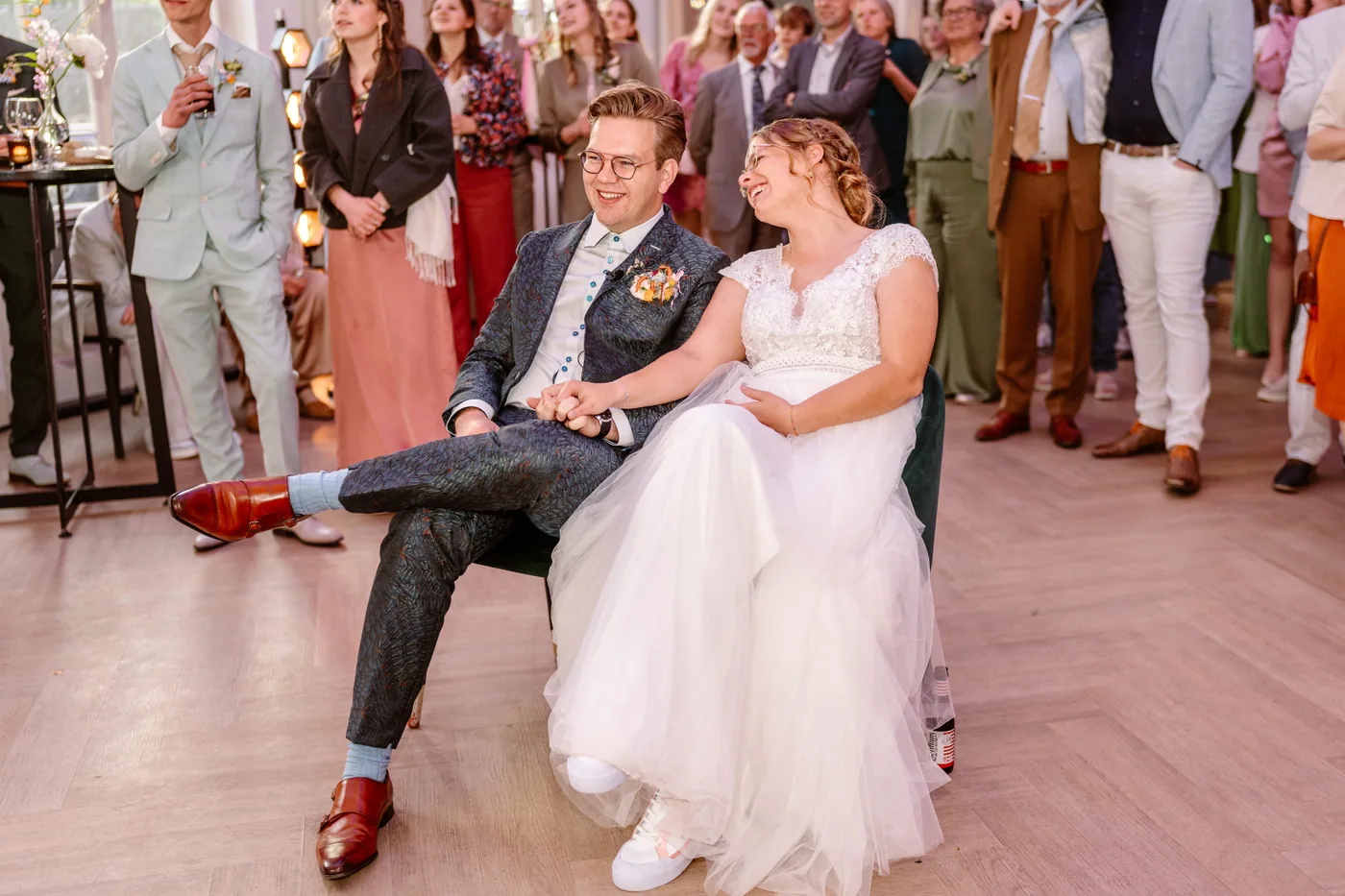 Robert-Jan & Melanie, bruiloft bij Buitenplaats Amerongen, foto 81